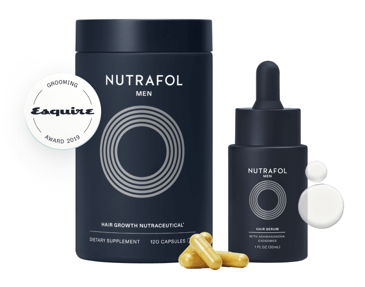 Nutrafol-Men : 3-Pack + hair serum 3 month supply