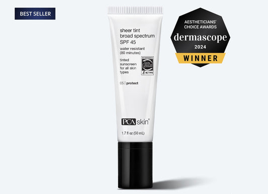 PCA Sheer Tint BroadSectrum SPF 45-1.7 oz